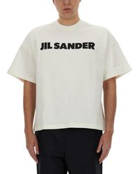 Jil Sander - Crewneck T-shirt - Lyst