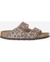 Birkenstock - Sandals Arizona Leather And Cork - Lyst