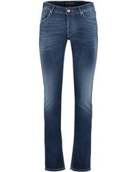 Hand Picked - Orvieto Slim Fit Jeans - Lyst