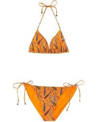 Etro - Floral Paisley Bikini - Lyst