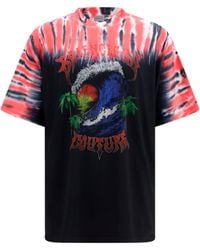 Balenciaga - T-Shirt Extreme Tie Dye - Lyst