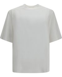 Rohe - Oversized T-Shirt Cotton; Modal; Silk T-Shirts - Lyst