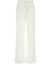 Loulou de Saison - Silk Blend Soler Pant - Lyst
