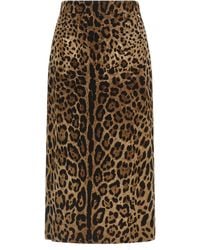 Dolce & Gabbana - Dolce & Gabbana 'Leo' Skirt - Lyst