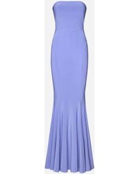 Norma Kamali - Strapless Fishtail Gown - Lyst