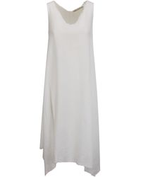 Stefano Mortari - Linen Dress With Side Tips - Lyst