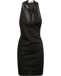 Saint Laurent - Short-Length Sleeveless Dress - Lyst