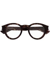 Saint Laurent Sl 792 Linea Corner Angle Eyeglasses in Black