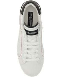 Dolce & Gabbana - Leather Sneakers- Calf Trainers - Lyst