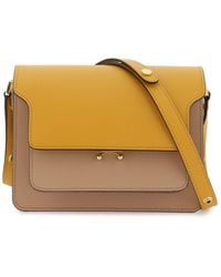 Marni - Tricolor Leather Medium Trunk Bag - Lyst