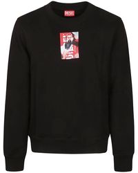 DIESEL - S-Ginn N1 Sweatshirt - Lyst