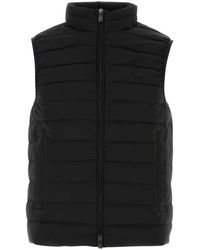 Emporio Armani - Polyester Sleeveless Down Jacket - Lyst