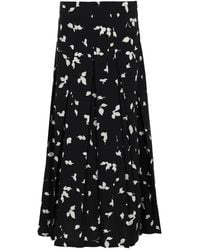Alysi - Skirt Printed Cotton - Lyst