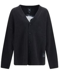 Y-3 - Polyamide Cardigan Clothing - Lyst