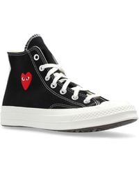 Comme des Garçons - Comme Des Garã§Ons Play X Converse Chuck 70 Hi Sneakers Shoes - Lyst