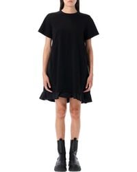 Sacai - T-Shirt Dress - Lyst