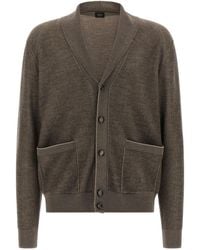 Brioni - Shawl Neck Cardigan - Lyst