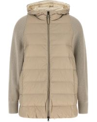 Brunello Cucinelli - Polyester Full-Length Jacket Clothing - Lyst