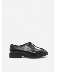 Doucal's Derby Leather Loafers - Black