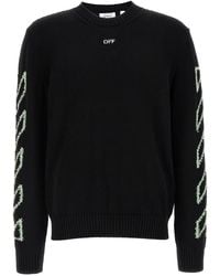 Off-White c/o Virgil Abloh - 'Diag Outline' Sweater - Lyst
