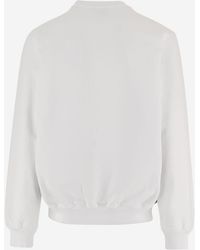 CASABLANCA - Sweatshirt With Logo Cotton Organic Sweatshirts - Lyst