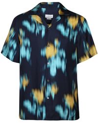 Lanvin - Silk Shirt With Bowling Print - Lyst