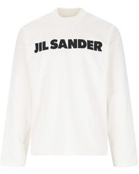 Jil Sander - Logo Sweatshirt - Lyst