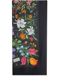 Gucci - Printed Scarf - Lyst