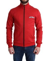 Dolce & Gabbana - Dg Motor Club Zippered Cardigan Sweater - Lyst
