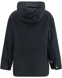 Max Mara - Reversible Padded Parka Outer: Polyester Puffer Jackets - Lyst