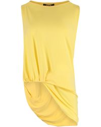 Jacquemus - Square-Neck Top Polyester Blouses - Lyst