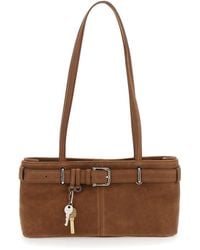 OSOI - Brocle Shoulder Bag With Belt And Pendant Key Details - Lyst