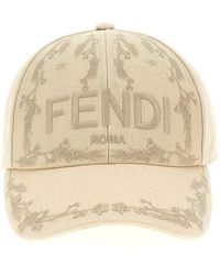 Fendi - Roma' Baseball Cap - Lyst