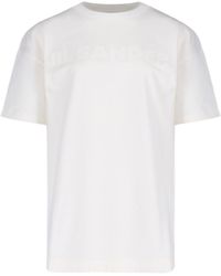 Jil Sander - Logo T-Shirt - Lyst