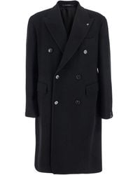 Tagliatore - 'Londra' Oversized Double-Breasted Coat - Lyst