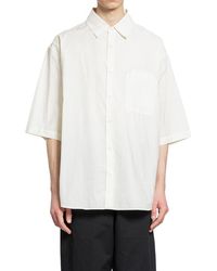 Lemaire - Double Pocket Short-Sleeved Shirt - Lyst