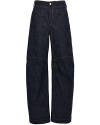 Brunello Cucinelli - Curved Jeans - Lyst