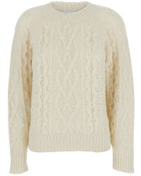 Isabel Marant - Knitted Crew Neck Sweater - Lyst