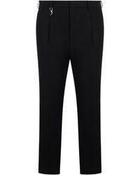 Prada - Tailored Trousers Cotton - Lyst