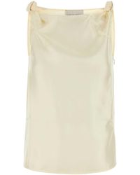 Loulou de Saison - Ivory Twill Remy Top - Lyst