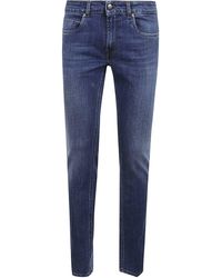 Fay - Classic 5 Pockets Jeans - Lyst