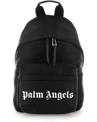Palm Angels - Nylon Backpack With Logo - Lyst