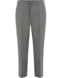 Costumein - Trousers Valerio Made Of Wool Canvas - Lyst