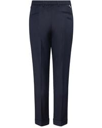 Low Brand - Slim Carrot-Fit Virgin Wool Trousers With Single Front Pleat - Lyst