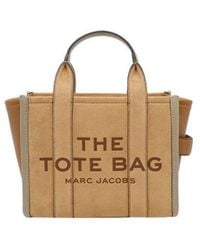 Marc Jacobs - Tote Bag Suede Cow Leather Tote-Bags - Lyst