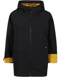 Aspesi - Hennie Pleat Detailed Hooded Jacket - Lyst