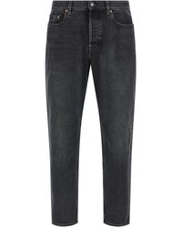 Saint Laurent - Mid Rise Jeans - Lyst