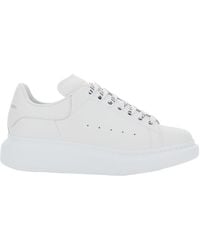 McQueen - Low Top Sneakers With Logo Lettering On Tongue And Heel - Lyst