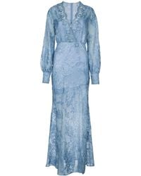 ERMANNO FIRENZE - Abito Con Sottoveste - Lyst