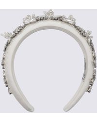 Self-Portrait 'Multi Crystal' Hair Elastic in Metallic | Lyst